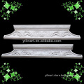 White Natural Stone Decorative Line, White Marble Line With Statue